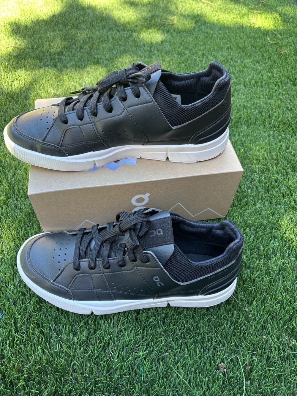 On Running Black and White Women's Athletic Sneakers